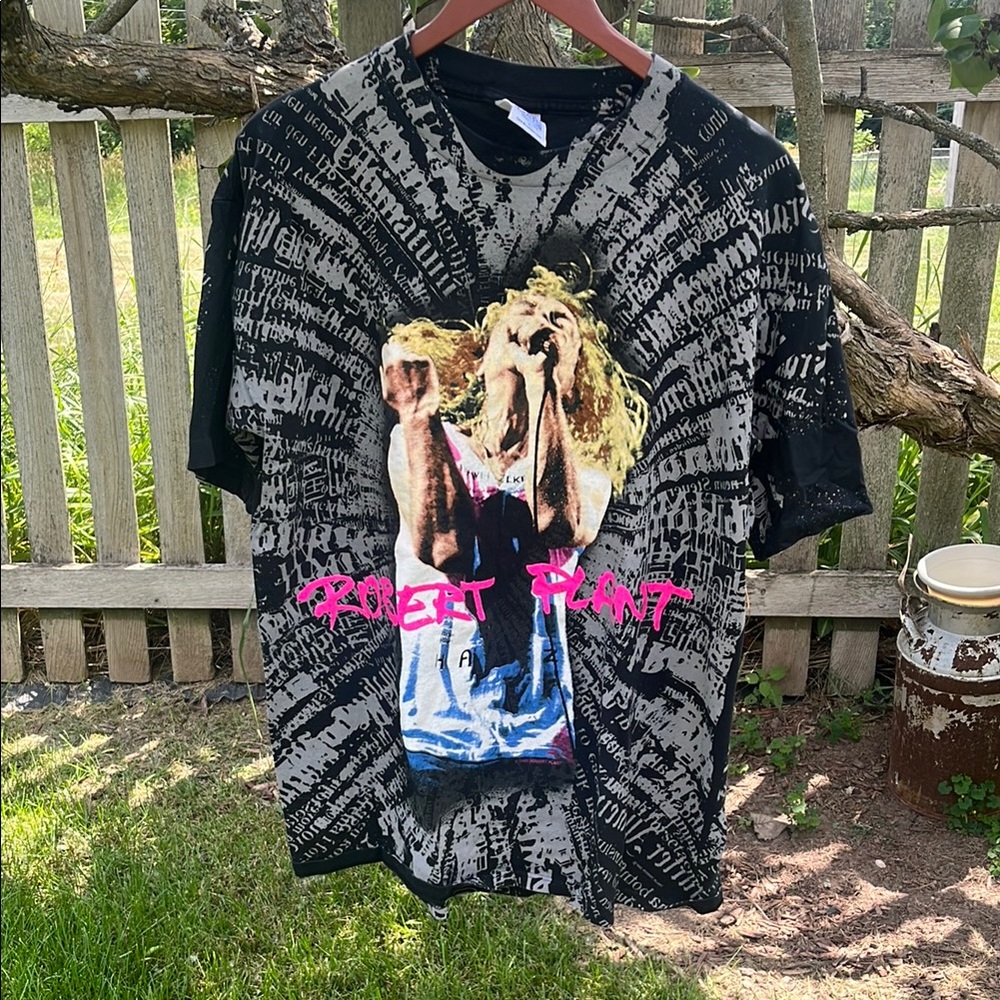 Robert Plant all over print tee
